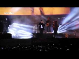 David Bisbal, maravillado con el glaciar Perito Moreno