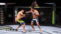 Lyoto Machida VS Luke Rockhold - UFC on Fox 15 - FULL FIGTH (EA sport UFC simulation gameplay)