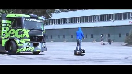 Дрифт на грузовике