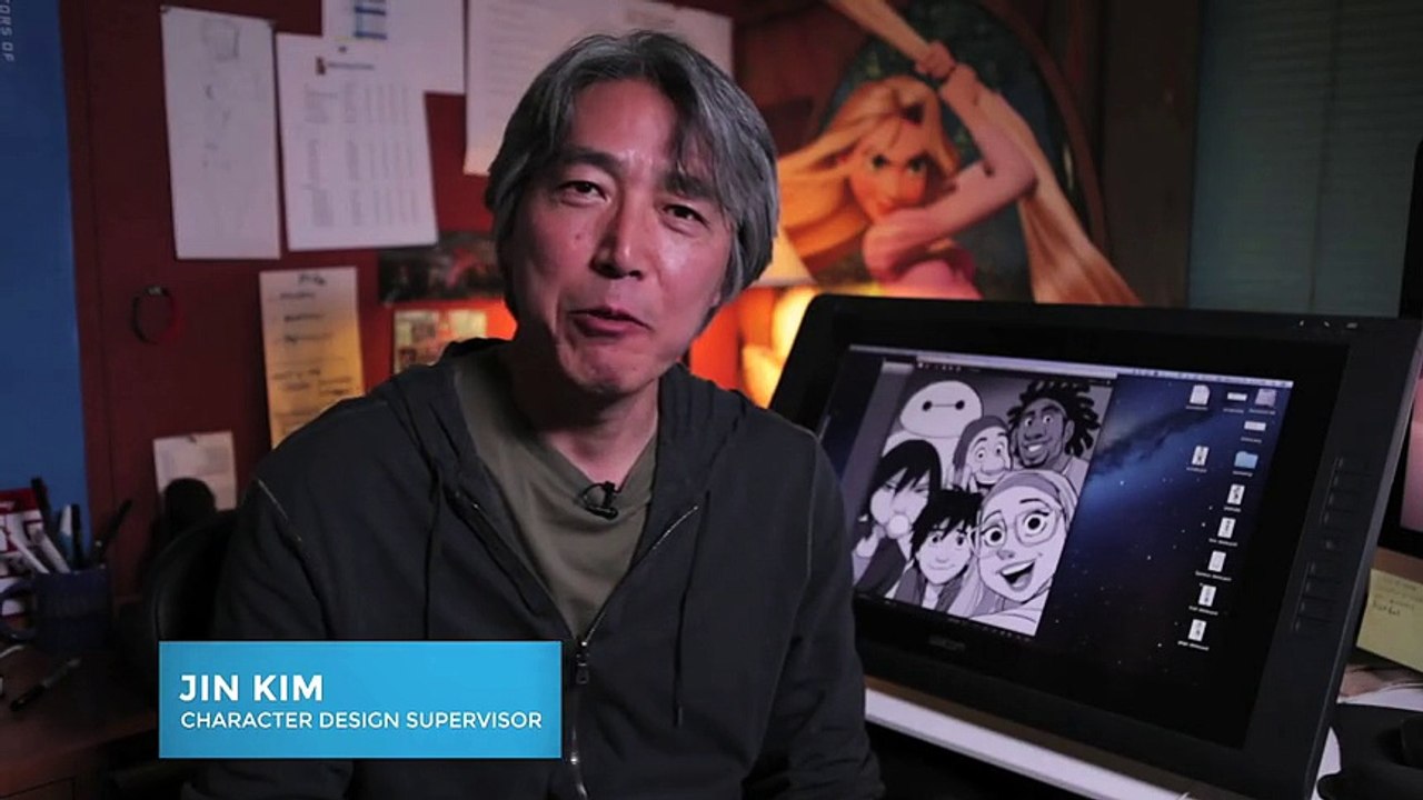 Big Hero 6, Featurette, Draw Baymax.
