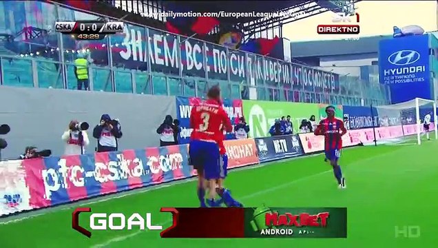 Pontus Wernbloom 1:0 | CSKA Moscow - FC Krasnodar 19.04.2015 HD
