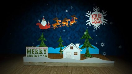 After Effects Project Files - 3D Christmas Book Opener - VideoHive 9828935