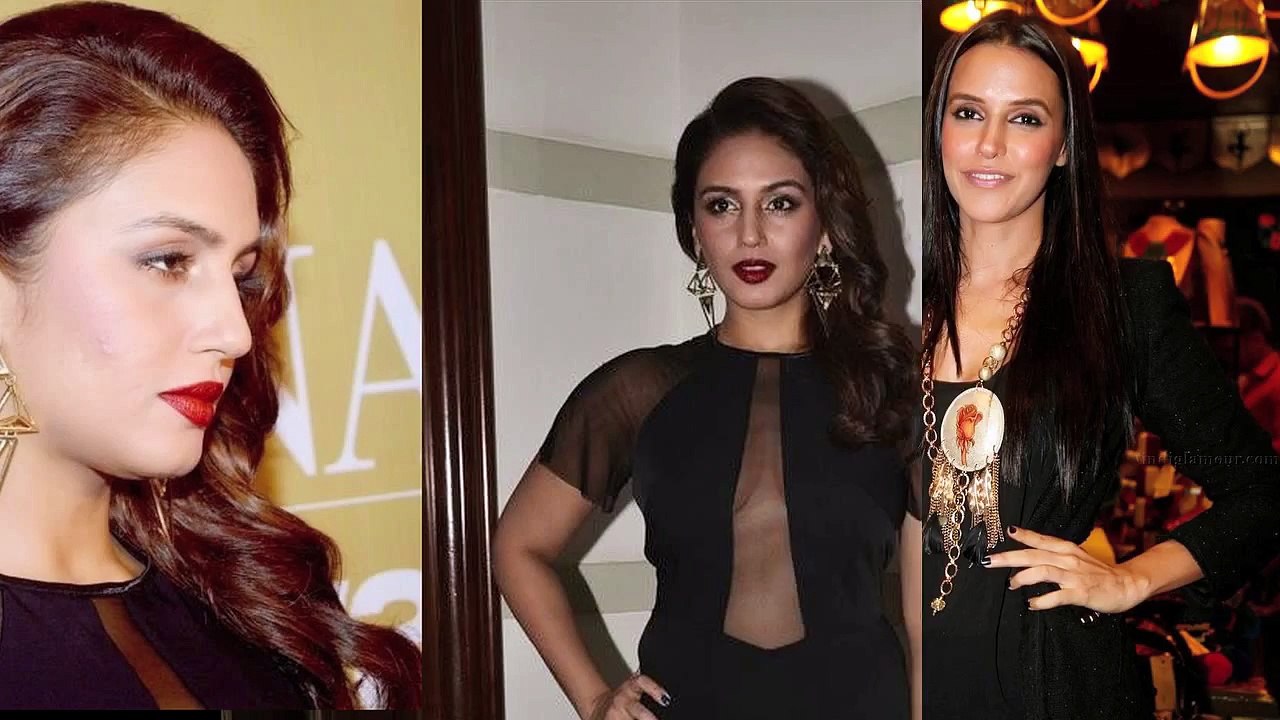 Huma Qureshi Hot Cleavage Show