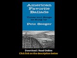 Download American Favorite Ballads Tunes and Songs As Sung by Pete Seeger By Et