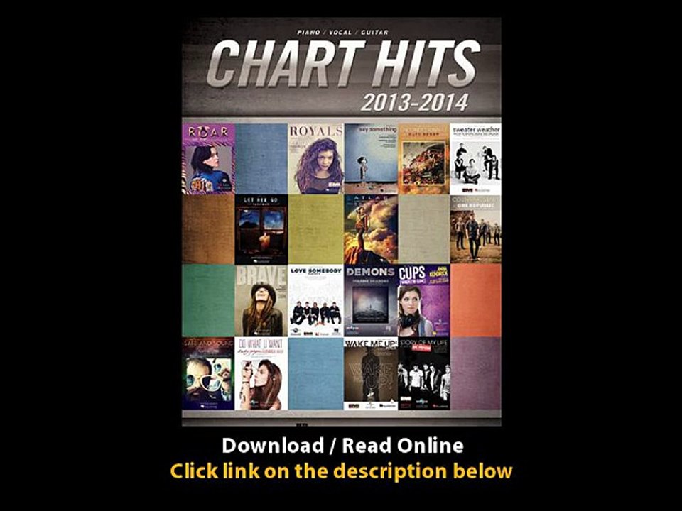Download Chart Hits of PianoVocalGuitar Songbook Chart Hits of Piano Vocal Guit