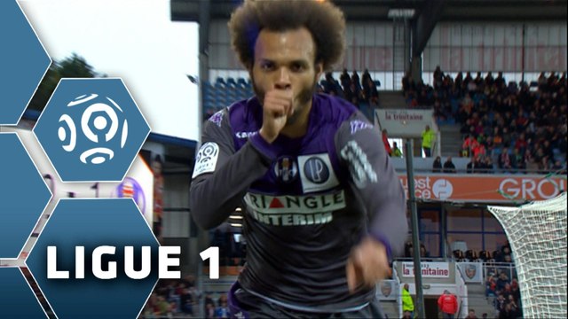 But Martin BRAITHWAITE (28ème) / FC Lorient - Toulouse FC (0-1) - (FCL - TFC) / 2014-15