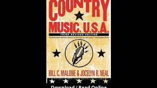 Download Country Music USA By Peter YarrowPaul StookeyMary TraversBill C Malone