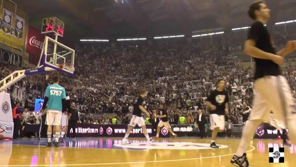 NEMA JAČE LJUBAVI !! 115,120 decibela..| Partizan -Zvezda Telekom 18.04.2015
