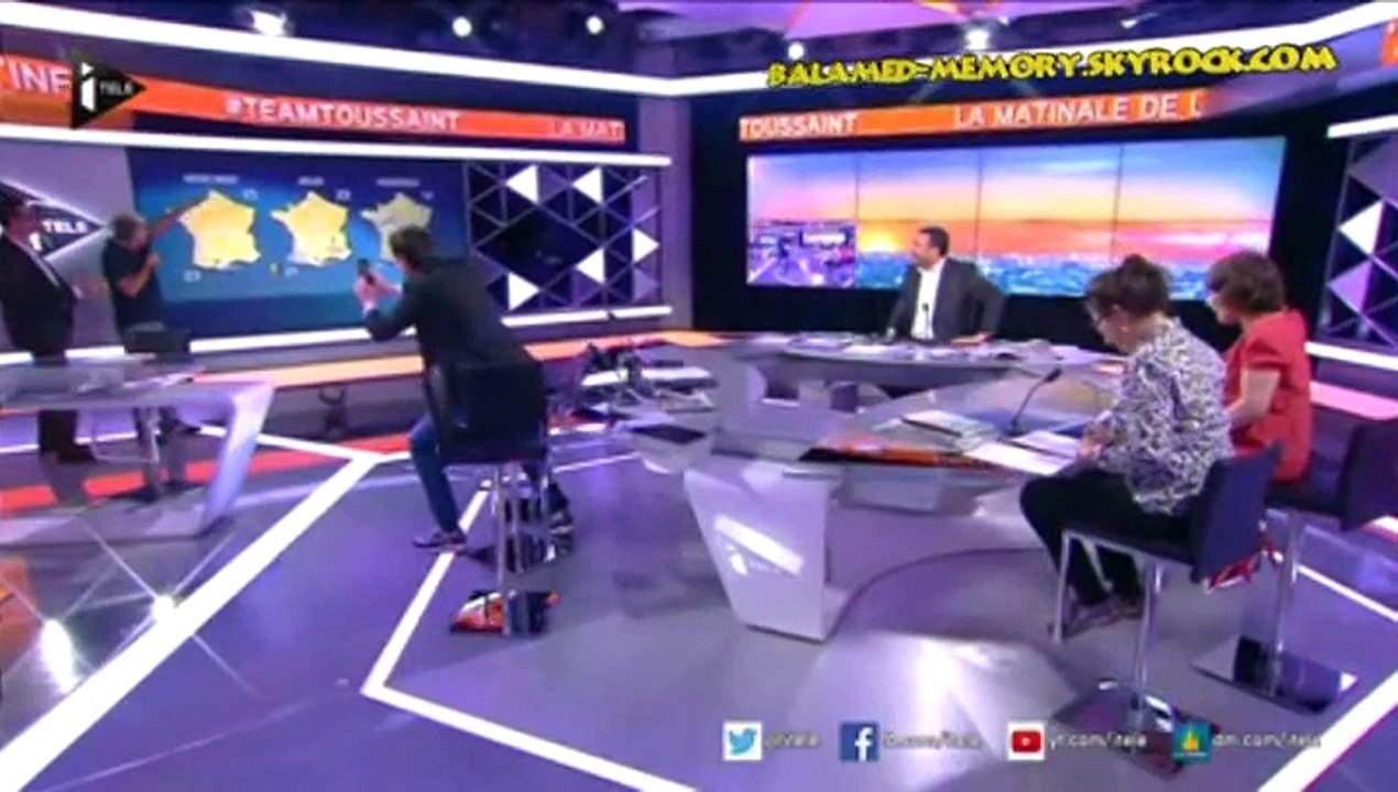 Franck Dubosc présentateur de météo, ça donne ça !