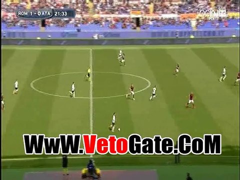 دينيس يتعادل بالهدف الاول اتلانتا فى مرمى روما