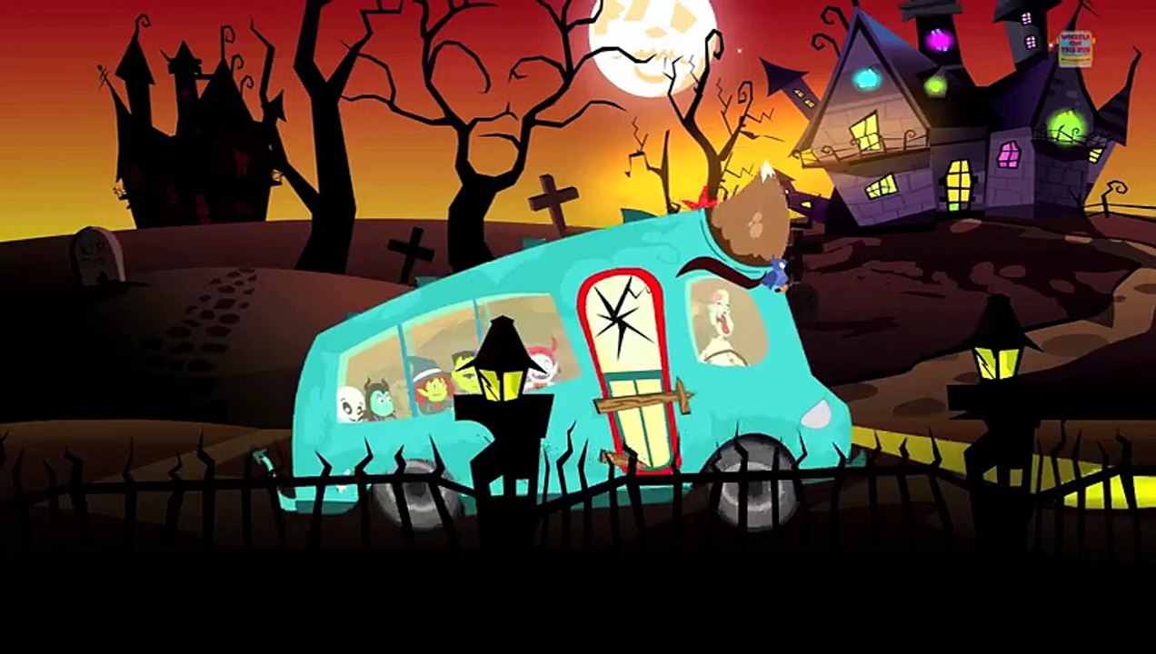 Wheels On The Bus   Nursery Rhymes   Scary Songs   Halloween Songs