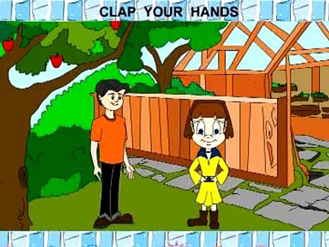 Clap your hands-rhymes-rhymes for children-nursery rhymes-english rhymes-rhymes for kids