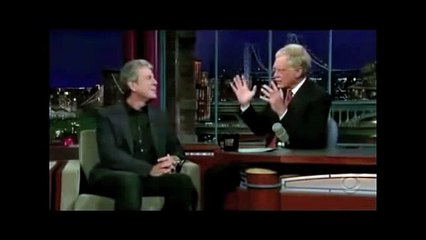 Anthony Bourdain at the Late Show