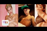 Selena Gomez & Miley Cyrus With Justin Bieber’s-SPERMS-2015