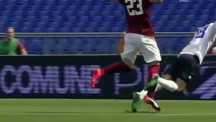 German Denis Goal AS Roma vs Atalanta 1-1 - 19-04-2015