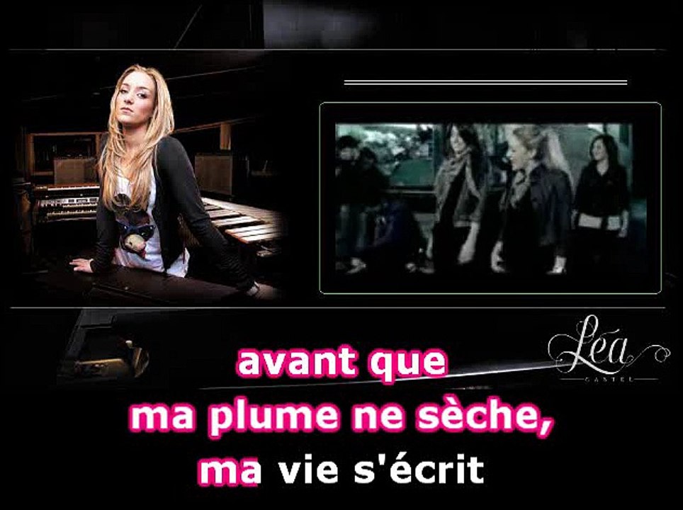 KARAOKE LEA CASTEL - Pressée de vivre