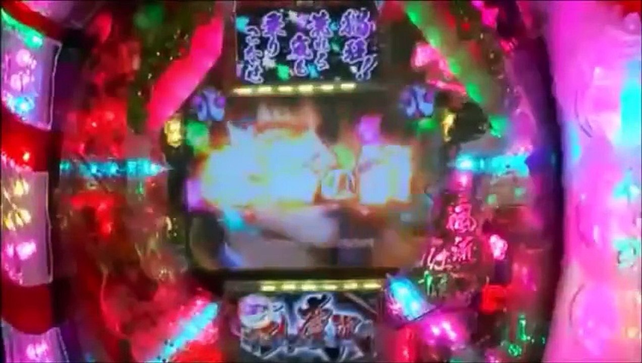 【プレミア】激アツ蝶柄襖演出　パチンコCR真・花の慶次