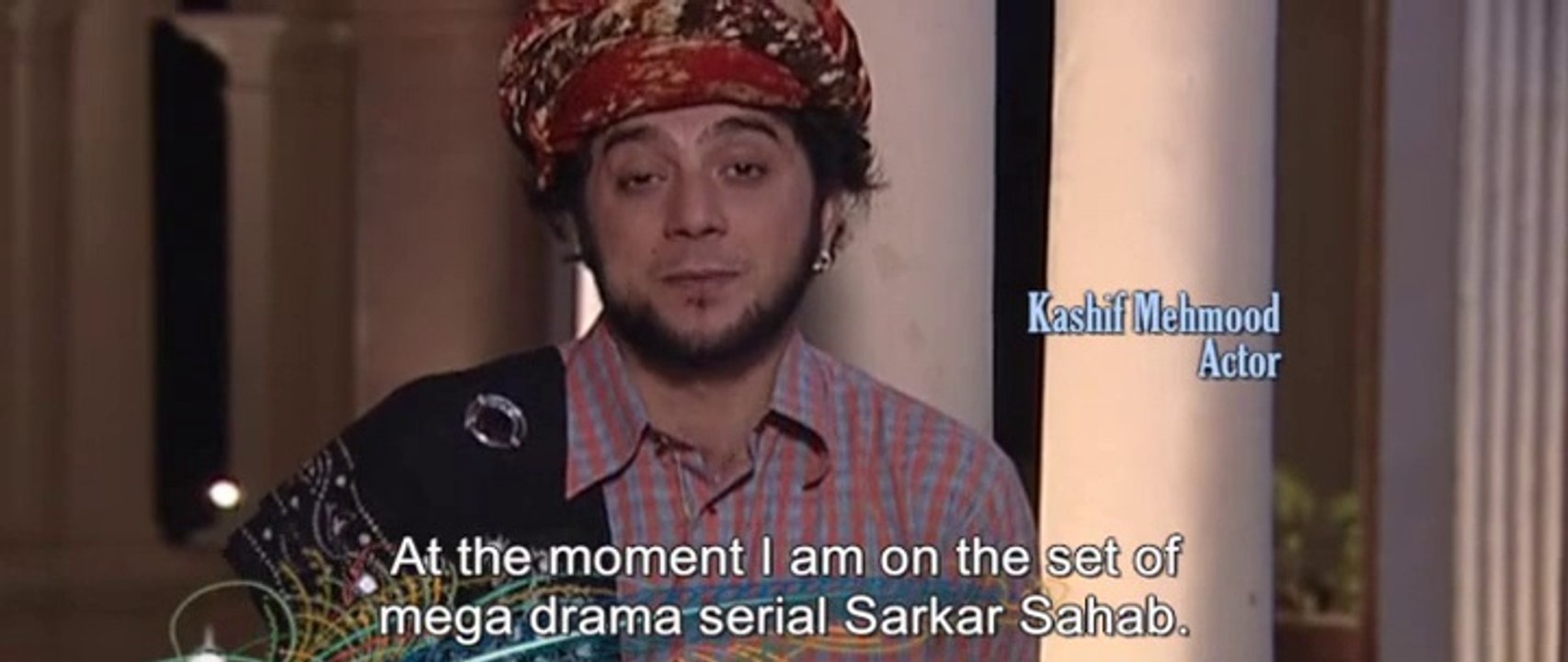 Actor Kashif Mehmood discussing TV Serial "Sarkar Sahab" and Director Kamran Qureshi