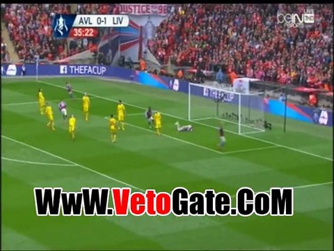 بنتيكى يتعادل بالهدف الاول استون فيلا فى ليفربول