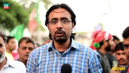 Télécharger la video: NA-246 Resident Praising Imran Khan And Bashes MQM