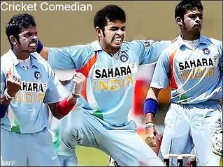 Sreeshanth Dancing in Cricket Match