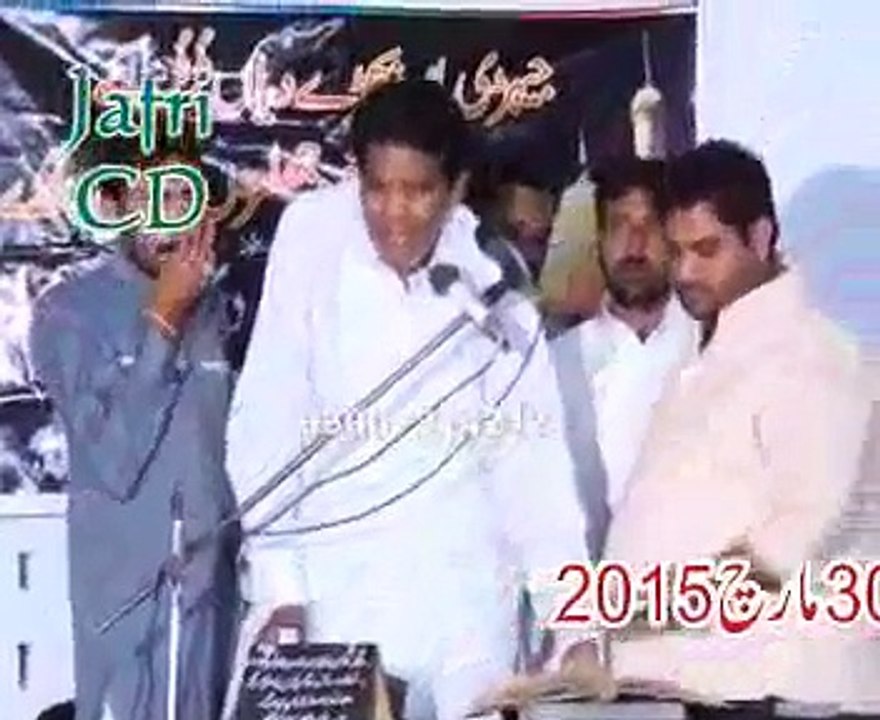 qasida khuda di is khudai Zakir Mukhtar Hussain khokar majlis 30 March 2015 Jalsa Zakir Ali Raza Sahiwal Sargodha