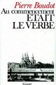 Download Au commencement était le verbe Ebook {EPUB} {PDF} FB2