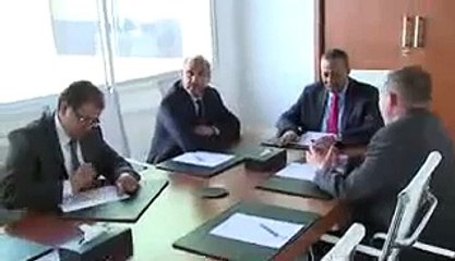 لقاء رئيس الحكومة الليبية المؤقتة مع االسفير الروسي لدى ليبيا 29-3-2015