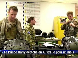 Le prince Harry en mission en Australie
