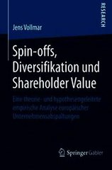 Download Spin-offs Diversifikation und Shareholder Value Ebook {EPUB} {PDF} FB2