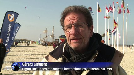Des milliers de cerfs-volants dans le ciel de Berck-sur-mer