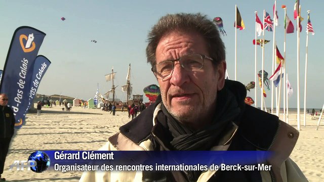 Des milliers de cerfs-volants dans le ciel de Berck-sur-mer