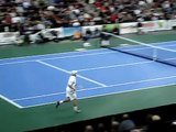Roddick imitates Nadal! Extremely funny!