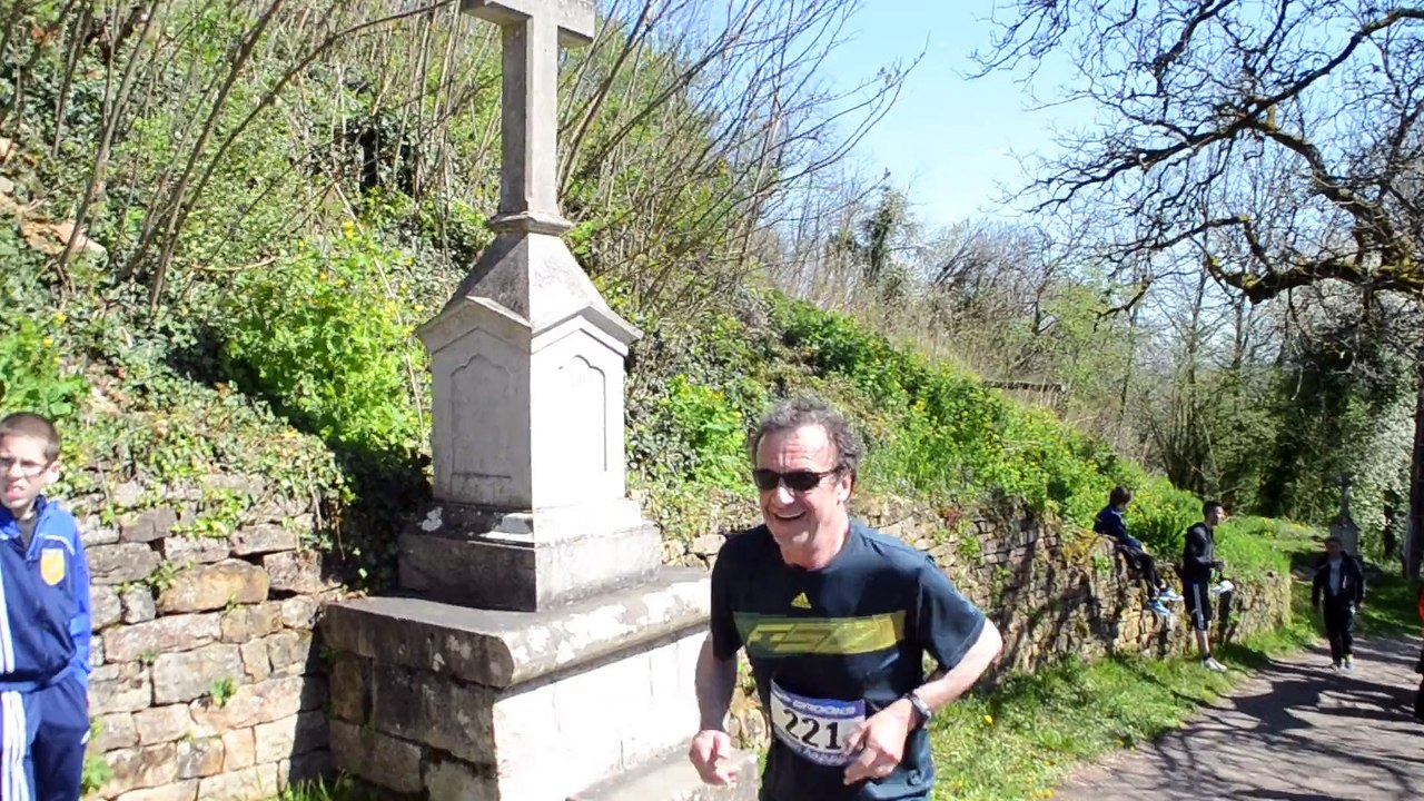 19E FOULEES DE LA MOTTE  :ALLEZ MAX, ALLEZ PAPY !