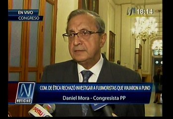 Daniel Mora: "Ética no ha actuado con perjuicios políticos"
