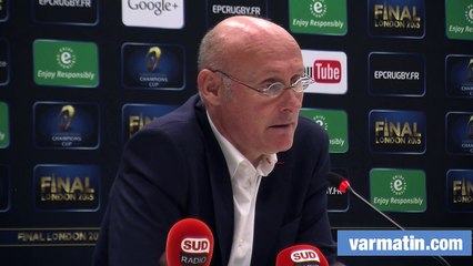 Laporte après RCT-Leinster: "On a été indisciplinés mais il y avait du coeur"