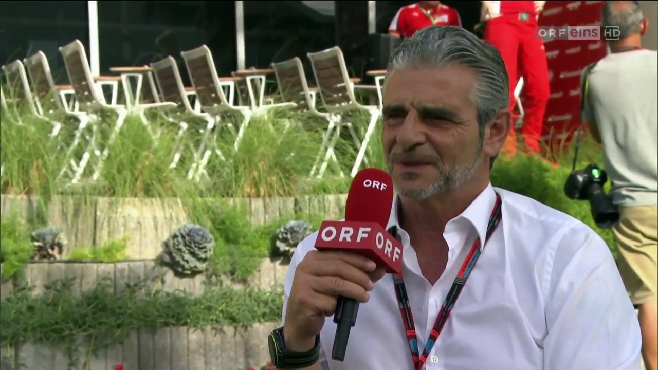 F1 2015 Bahrain GP Maurizio Arrivabene Interview ORF