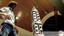 Largest Card Stacking Structure - Record Holder Profile - Bryan Berg Pt.2 - Guinness World Records