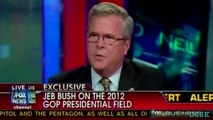 Republican presidential hopeful Jeb Bush on climate change