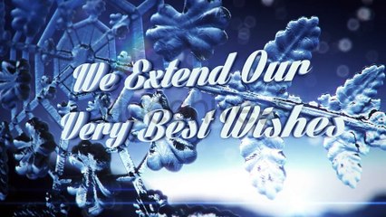 After Effects Project Files - Winter Themed Holiday Corporate Greetings - VideoHive 8962006