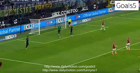 Palacio R Disallowed Goal Inter 0 - 0 Milan Serie A 19-4-2015