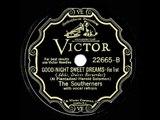 1931 Southerners - Goodnight Sweet Dreams (Frank Luther & Jack Parker, vocal)