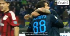 Philippe Mexes OWN Disallowed Goal Inter 0 - 0 Milan Serie A 19-4-2015