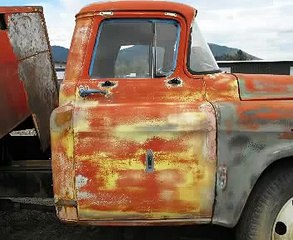1 0f 3 "Big Red" 1959 Chevrolet Viking 60 Redneck Restoration's "This Old Truck" featuring