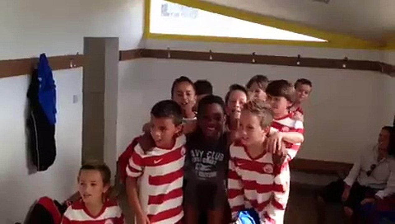 Plateau u11 la joie après nos belles victoires bravo !