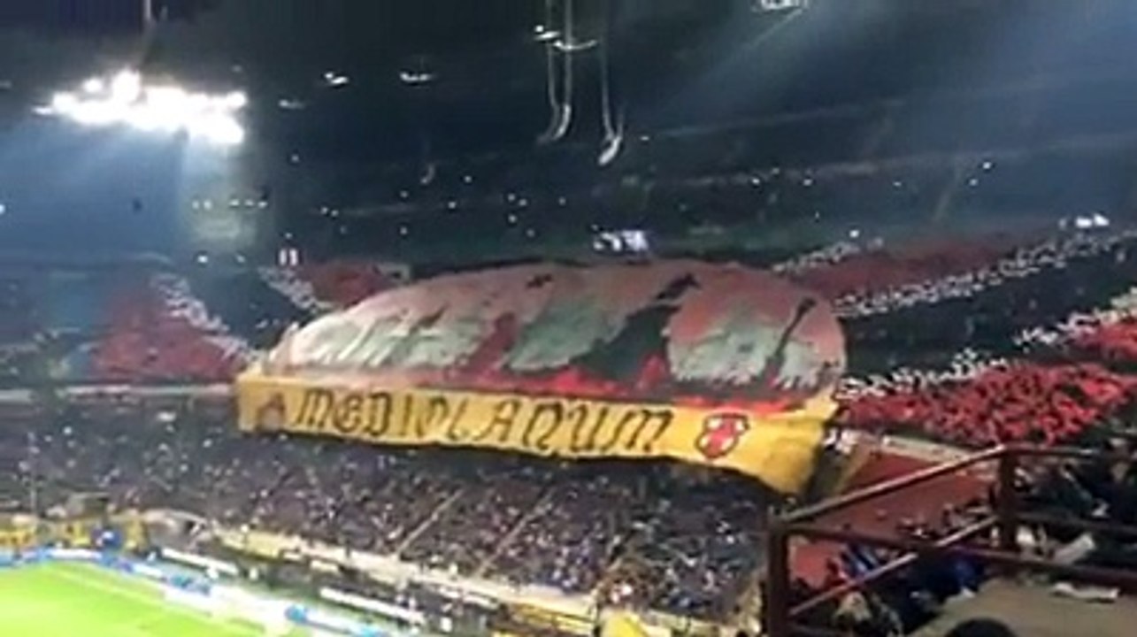 Fc Internazionale vs AC Milan ( tifo inter)