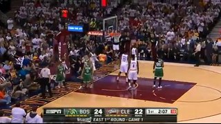 Lebron playoff mode : What block to Thomas and that dunk !!