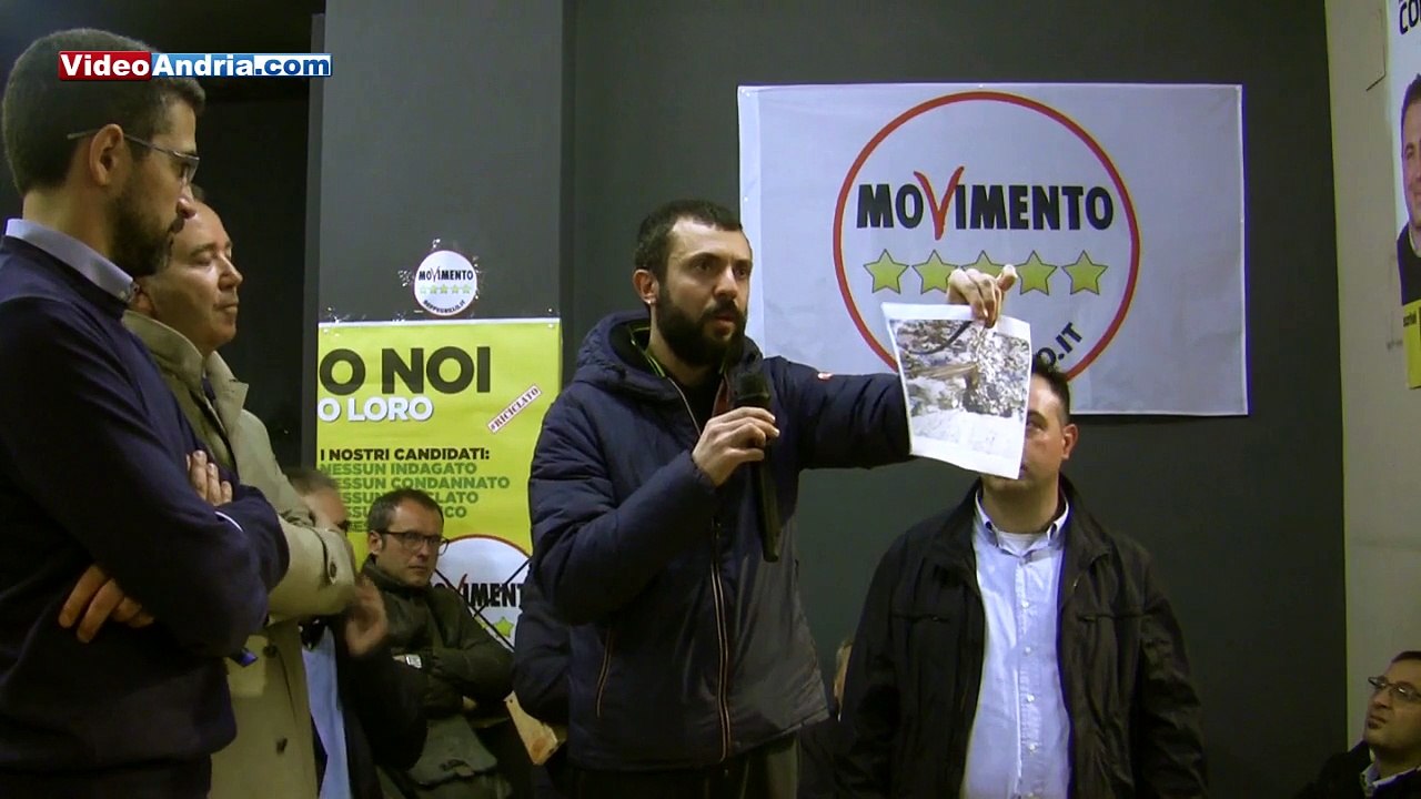 Un lago di percolato nella discarica di Trani, la drammatica segnalazione di Giuseppe D'Ambrosio