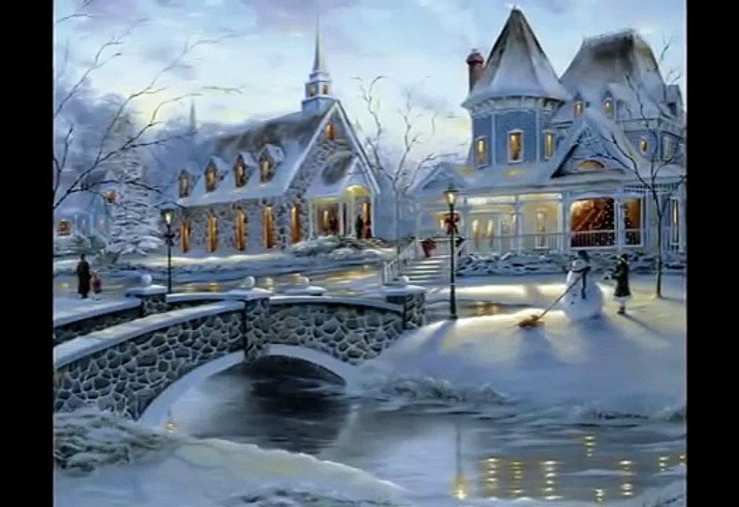 Волшебная музыка зимы. "Падал снег" Красивая музыка! Music Sergey Chekalin. Very beautiful music!