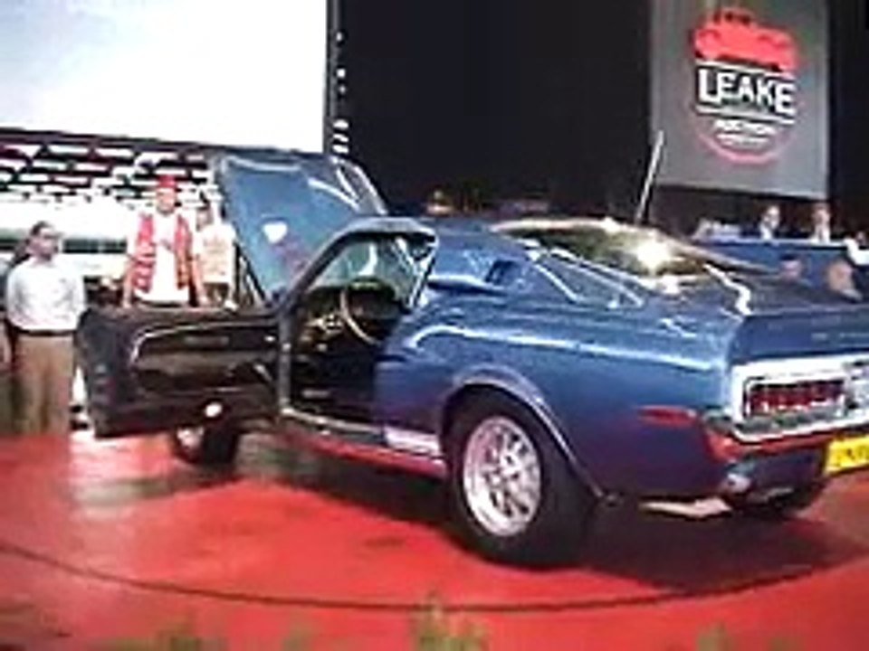 1968 Shelby GT500KR Ford Mustang Fastback Dallas Auction '07